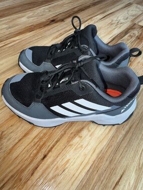 ADIDAS Kids TERREX AX4R Hiking Shoes - Core Black/Grey Four/Grey Six